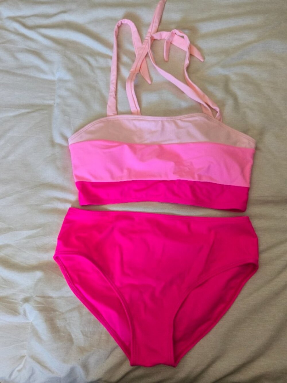 youth pink bikini